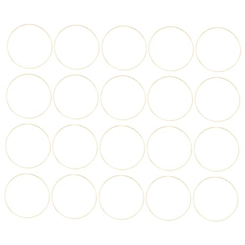 HAPINARY DIY Wreath Ring Metal Ring for Dream Catcher Rustic Craft Hoops Home Decor Accessory