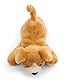 MagNICI Hund 12cm - braun - Kuscheltier mit Magnet – Plüschtier haftet auf Metalloberflächen, Magnettafeln und Taschenhänkel als Reisebegleiter – tolle Geschenkidee | 62134
