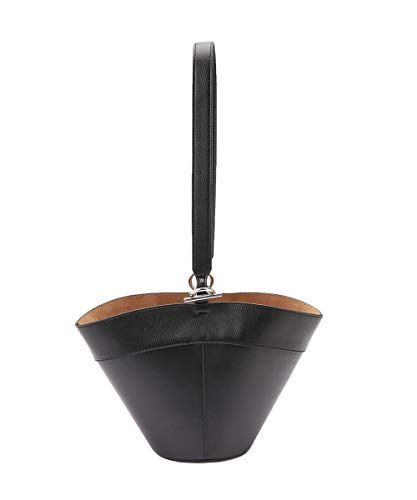 ［ナノユニバース］ 2wayワンハンドル ショルダーバッグ レディース F ブラック