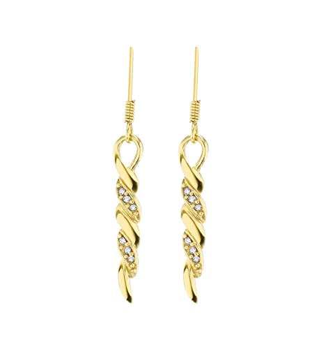 Boucles d'oreilles Tuscany Silver or 9 carats 375/1000 pour femme