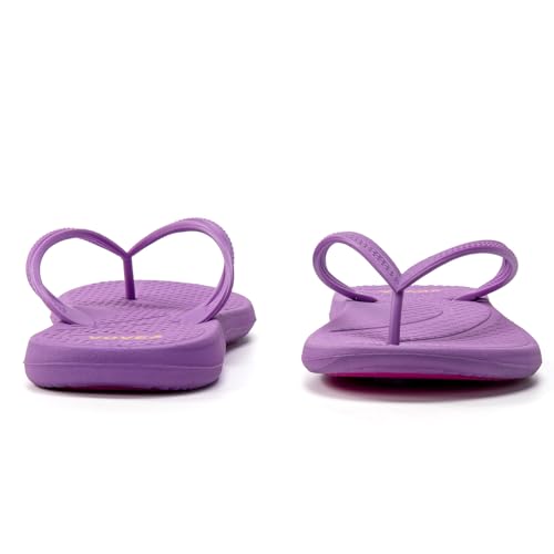 Image of VOVEA Flip Flops For Women Non-Slip Bathroom Shower Shoes Cushion foam Indoor and Outdoor Sandals