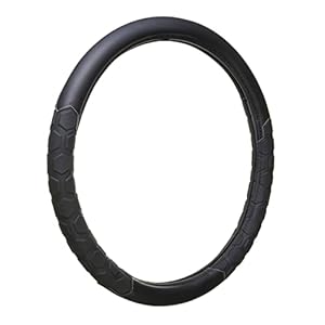 Truck Tuff Heavy-Duty Steering Wheel Cover, Durable Cover for Truck Steering Wheels â Black