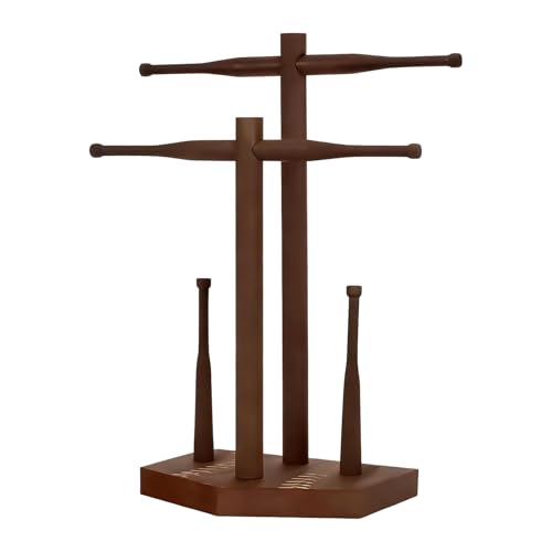 Genérico Soporte Para Collares - Estante De Almacenamiento De Joyas De Madera | Organizador De Almacenamiento De Pulsera Con Diseño De Pantalla Adaptable Para, Collar, Pendiente, Pulsera, Dormitorio,