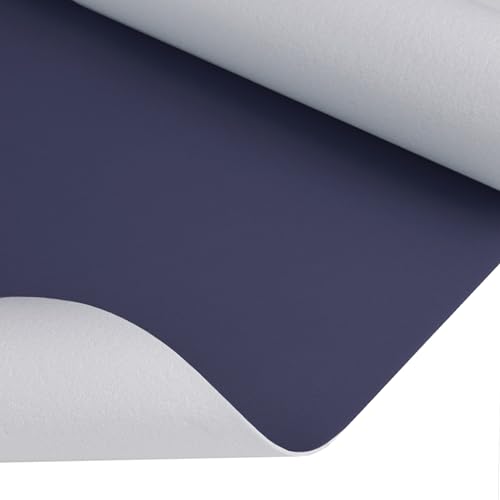 Primaflor PVC Bodenbelag - PVC Boden Meterware - Vinylboden - Schwer Entflammbar - Nicht Reflektierende Oberfläche - EXPOTOP - 2,00m x 12,00m - Uni Blau