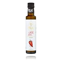 Plaisir Infusé au Piment : Découvrez la fusion des poivrons rouges doux et de l'huile d'olive grecque de haute qualité dans notre huile d'olive de finition primée. Pressée à froid et extra vierge, elle offre un goût légèrement épicé avec une note piq...