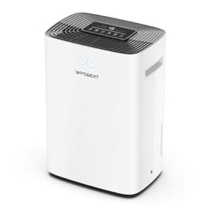 6000 Sq. Ft Dehumidifier for Basement, Wpsoert 100 Pints Dehumidifiers for Home Large Room with Drain Hose, Intelligent Humidity Control, Three Modes Deshumidificador, Child Lock, 24H Timer