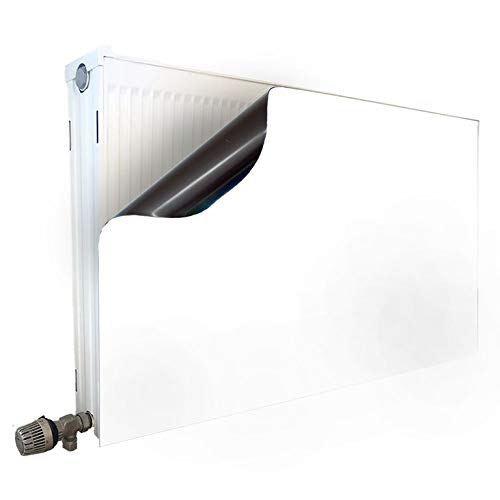Preisvergleich Produktbild Smagnon Magnet Heizkörperverkleidung, Schnelle & Stylische Heizungsabdeckung ohne Bohren, Heizkörperverkleidung Heizungsverkleidung, Heizkörperfolie, Motiv Weiss-Matt (60,60)