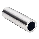 Tynulox 100 Pcs 304 Stainless Steel Tubing, 3mm OD Stainless Capillary Tube, Industrial Metal Tube (20mm Length Per Pipe)