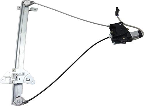 Evan Fischer Power Window Regulator With Motor 2-Pins Compatible with Dodge Dakota 2000-2004 Crew Cab Pickup Durango 1998-2003 Front, Passenger Side Replaces# 55256418AN