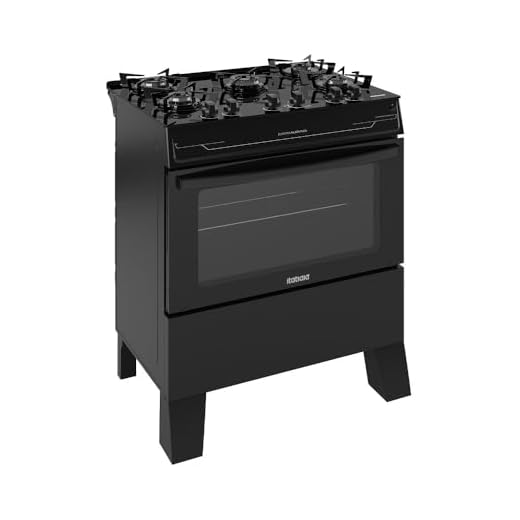 Itatiaia Electra Glass Plus 5 Bocas Preto