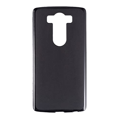 Shantime Soft Case Compatible with LG V10, Slim Shockproof Bumper Protective Back Cover, Anti-Scratch Flexible Shell, Grip-Friendly(Black)