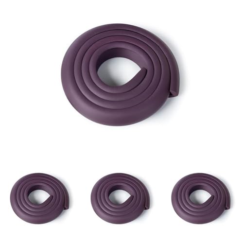Image of LuvLap Baby Proofing Edge Corner Guards, Extra Thick 2 Meter, Furniture Corner Cushion for Child Safety, 3M Adhesive Tape, Corner Protector for Baby, Edge Guard Strips, Non Toxic, BPA Free, Brown