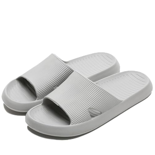 Anmerl Chaussures de Douche pour Hommes et Femmes, Douces et Confortables Ultra-Légères été Pantoufles, Antiderapant Séchage Rapide Chaussons de Bain - pour Maison, Jardin, Piscine, Plage