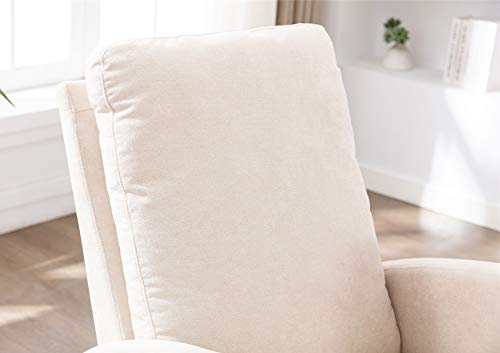 image for Dolonm Rocking Chair Mid-Century Modern Nursery Rocking Armchair Uphol