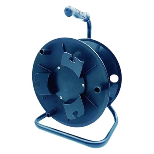 LeeQinersw Cable Reel Rolling Line Dish Space Saving Wire Dish Wear Resistant Extension Cord Winding Reel Cable Organizing for Factory