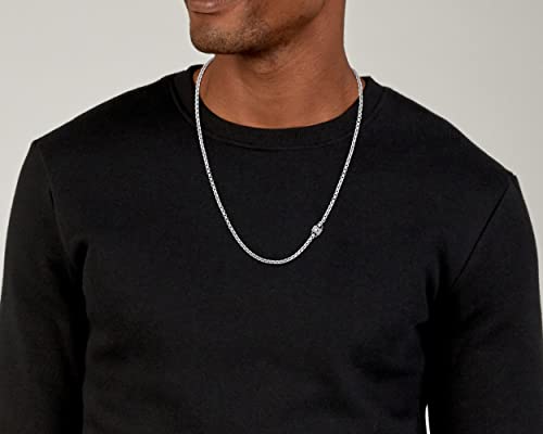 Tommy Hilfiger Jewelry Men's Chain Necklace Stainless Steel Color: Silver (Model: 2790365)2