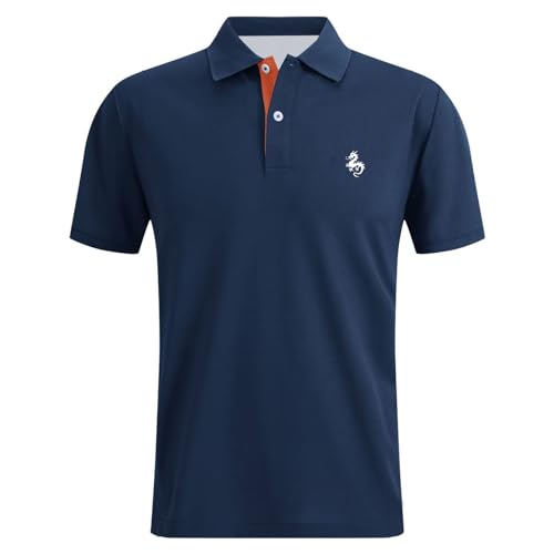 Polo de golf grande taille anti-transpiration lot de 10 t-shirts de sport homme