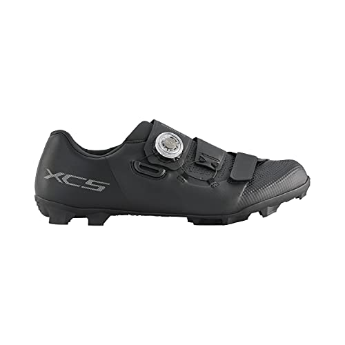 SHIMANO SH-XC502 Tênis de ciclismo masculino XC de alto desempenho, Preto, 6.5-7