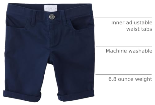 Image of The Children's Place Girls' Solid Skimmer Shorts