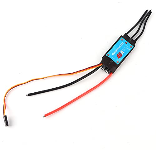 RC Brushless ESC, High-Performance 40A, Brushless Speed Controller, Two-Way Control for RC Cars Ships, Underwater Propellers - Image 2