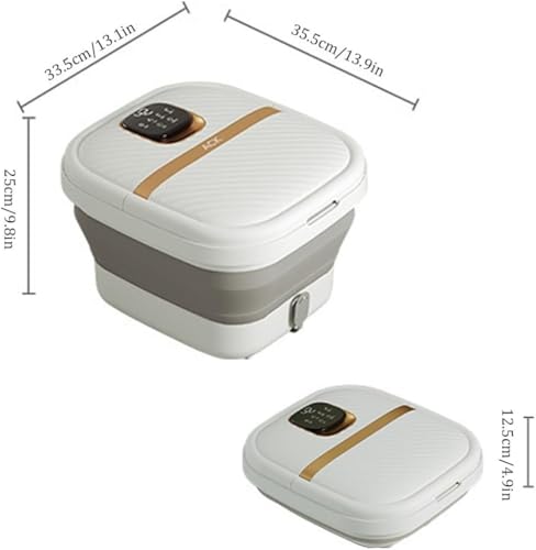 Masajeador Spa de Pies Plegable con Calor y Rodillos miniatura 6