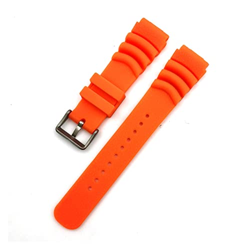 [X] Fit for Seiko̖h_CrOEHb`ohɓKVRX|[cXgbv puo[YpuXbgohEHb`ANZT[20mm 22mm(Orange,22mm)