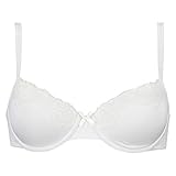 bh secret possessions 92% Polyester, 8% Elasthan Hunkemöller Damen Vorgeformter Bügel-BH Secret Lace, White, 75C
