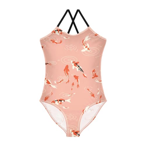 Image of Ollabaky Girls One Piece Swimsuit Bathing Suit Beachwear 3-10T
