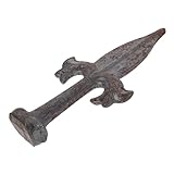 BESPORTBLE Dekorativer Metall zaunspitzenaufsatz aus Gusseisen Europäischer Stil Schweißbar Robustes Zaunzubehör für Garten und Gartentor Elegante Zaunpfostenverzierung