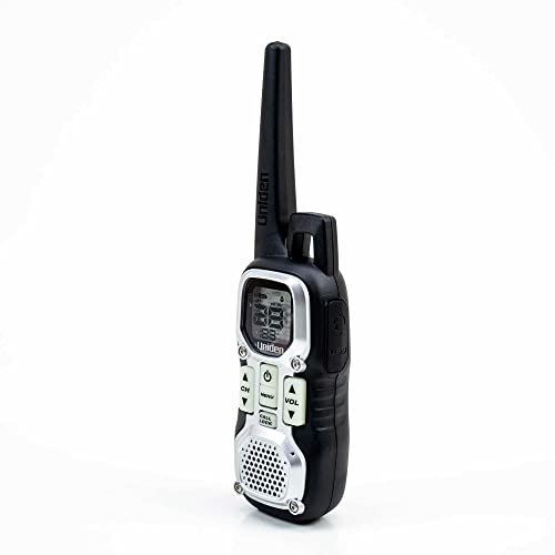 Uniden PMR446-HR-2CK portable radio, 8 CH, 38 CTCSS, 83 DCS, 0.5W, set of 2 pieces, Silver/Black - Image 2