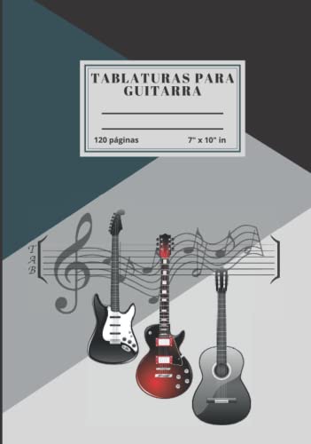 Cahier de tablatures pour guitare couverture rigide 7x10 - 2