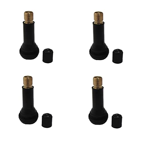 Válvula Para Pneu Sem Câmara TR-414 - Kit com 4 unidades