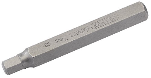 Image of Draper 33335 Expert 7mm x 75mm Hexagonal 10mm Insert Bit for Mechanic's Bit Sets