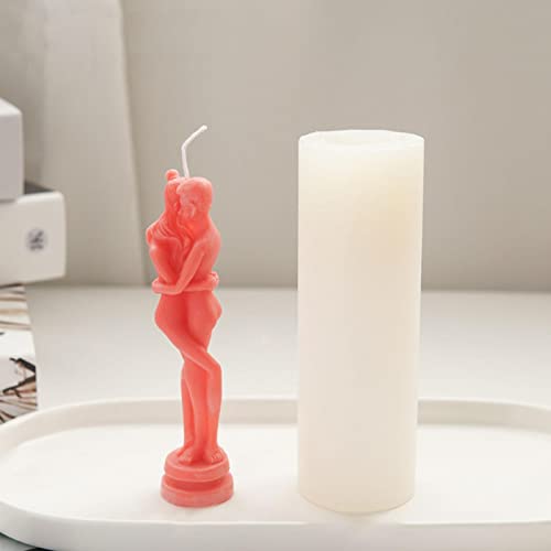 Kerzen Silikonform 3d Silikon Kerzenformen Zum Gießen, DIY Umarmungen Von Männern Und Frauen Kerzenform, Kerzen Gießform… – Bild 3