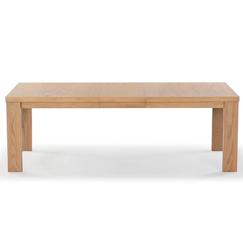 SAFAVIEH Couture Collection Desmond Natural Extendable Dining Table