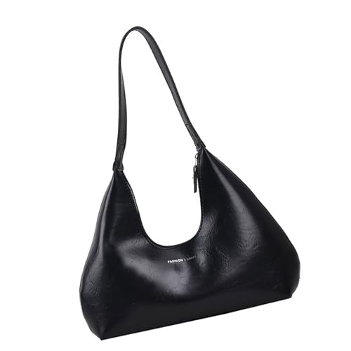 [WGBOSMG] Spacious Casual Bag with Soft Strap Practical Evening Purse for Work Commute Essential Wear Underarm Bag