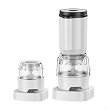 Macinino elettrico senza fili a clip rapida per uso domestico e cucina, alimentato tramite USB, macinazione regolabile con 10000 giri/min, ad alta velocità fissa, per vari ingredienti (fagioli