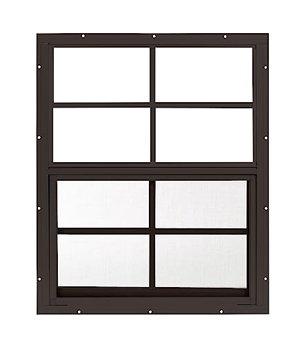 Shed Windows 18x23 (1-Pack) | Sliding Windows with...