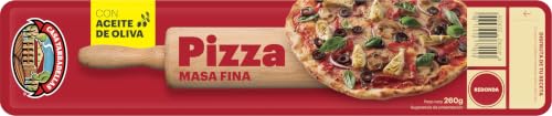 Casa Tarradellas Masa Fresca y Redonda para Pizzas y Calzones, 260g
