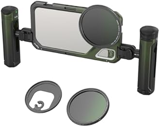 SmallRig x Brandon Li Mobile Video Kit for iPhone 15 Pro Max with Wireless Quick Release Handles, 52MM Magnetic VND Filter, 52MM Filter Adapter, Phone Rig for YouTube/Video Recording/Vlog - 4407
