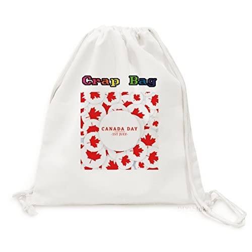 Sac à dos en toile feuille d'érable une idée cadeau originale pour voyage
