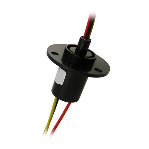 Anillo colector SRM022 alta potencia tipo tapa evita roturas de cables en giros 2