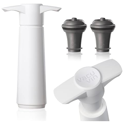 Vacu Vin Wine Saver Pump with Stoppers Cover