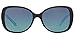 Tiffany & Co. TF 4121B - 80559S Sunglasses Black Frame, Blue Lenses, 55MM