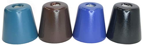 Eclipse Novelty Cermaic Cigarette Snuffer, Smoke Head Stop, Assorted Colors, BUTT41 (4, Dark)