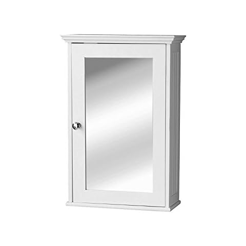 Premier Bathroom Storage Wall Cabinet with Mirror Cover