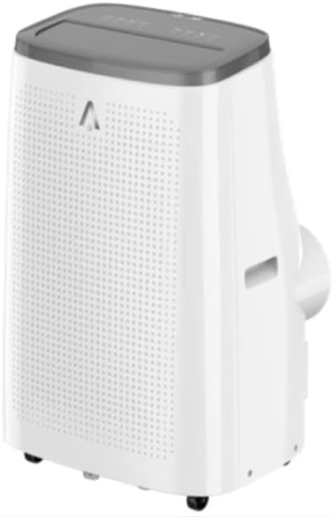 Image of 14000 BTU Portable Air Conditioners, 3-In-1 Unit Offers Fast Cooling, Dehumidification, Three-Speed Fan for Rooms Up to 750 Sq. Ft, with a 24-Hour Timer, Remote Control, and Operates Quietly, Gray