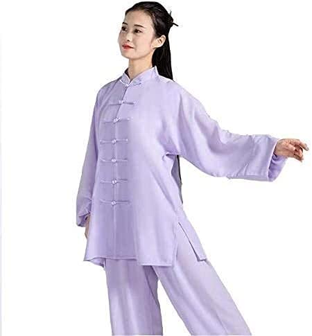 Costume d'arts martiaux RWRAPS violet 4XL en coton lin