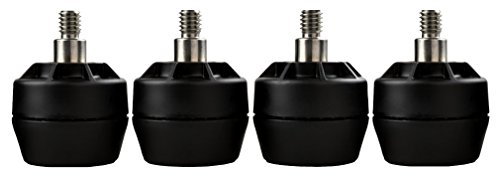 FLAT Equalizers (Stabilizing Table Feet) - 3/8" - 16 Thread Size