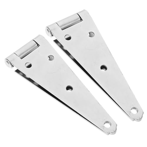 Charnières de porte extérieur acier galvanisé lot de 2 quincaillerie portail